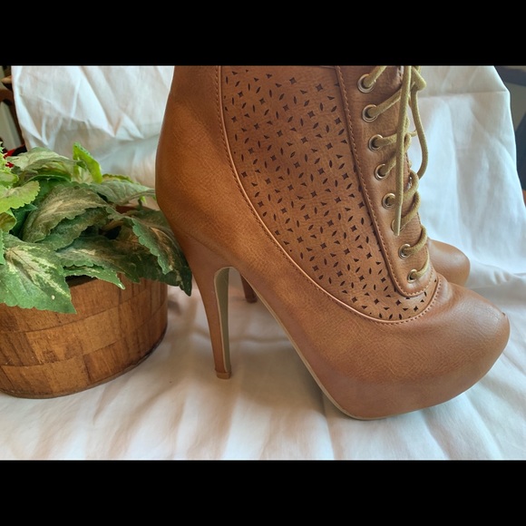 forever 21 platform booties